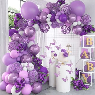 Luk od balona - Violet (145 balonov v kompletu)
