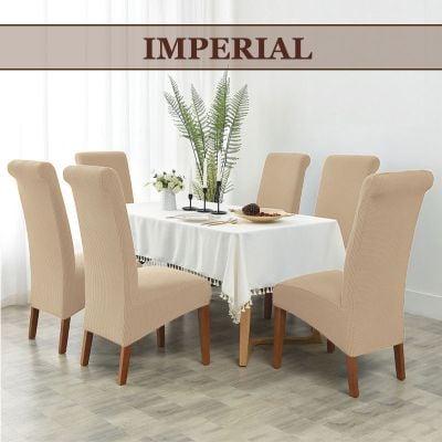 Imperial - Duže rebraste rastezljive navlake za stolice