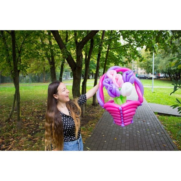 Duguljasti baloni fantazija 200 komada za kreiranje oblika po želji