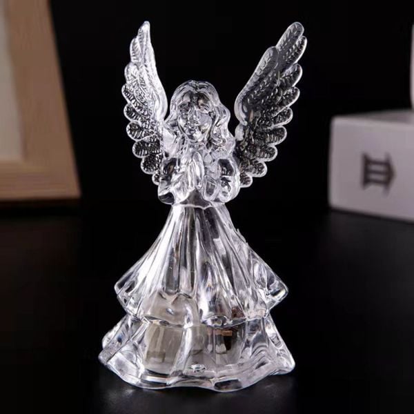 Božični okrasek ANGEL 10 cm LED