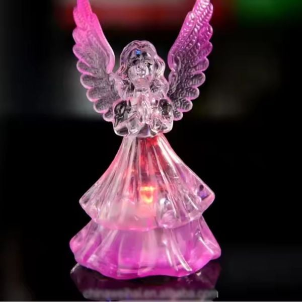 Božični okrasek ANGEL 10 cm LED