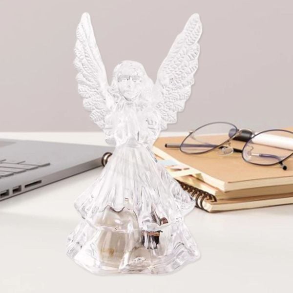 Božični okrasek ANGEL 10 cm LED