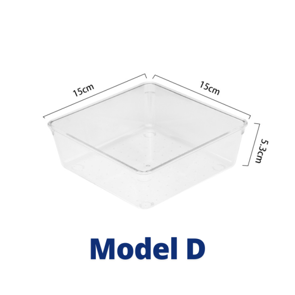 Prozirni organizator ladica - više dimenzija